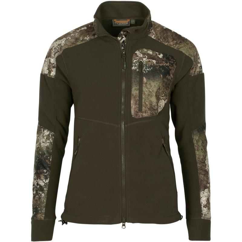 Pinewood Småland Hunters Camou Women Fleece Jacket H.Brown/Strata S