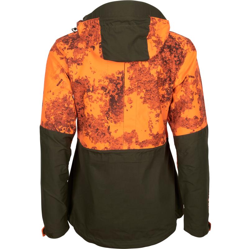 Pinewood Furudal Tracking Camou Women Jacket Strata Blaze/Mossgreen S