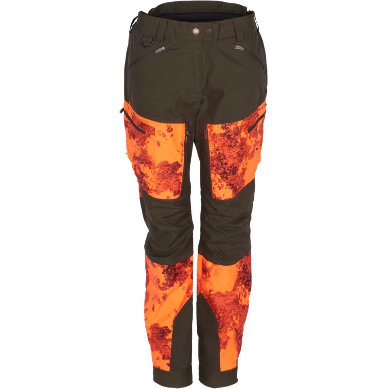 Pinewood Furudal Tracking Camou Women Trouser Strata Blaze/Mossgreen 34