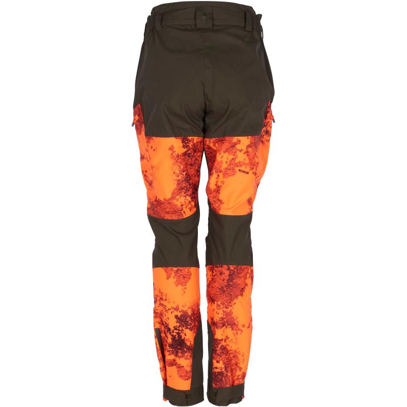 Pinewood Furudal Tracking Camou Women Trouser Strata Blaze/Mossgreen 34