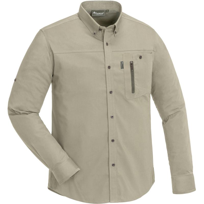 Pinewood Tiveden Insect Safe Shirt L.Khaki S