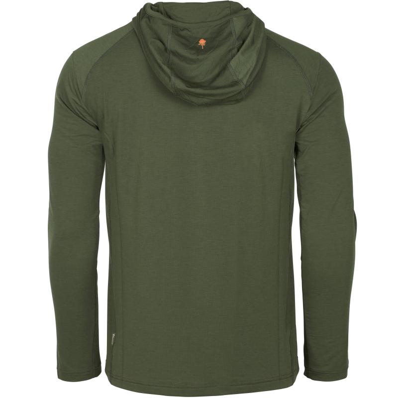 Pinewood InsectSafe Function Hoodie Mossgreen S