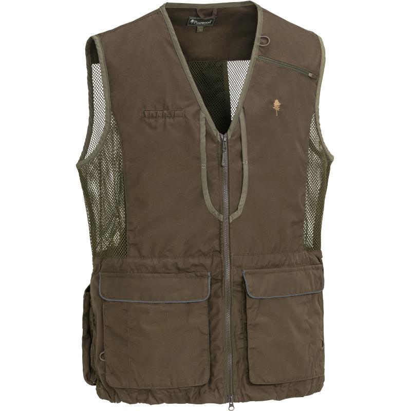 Pinewood Dog Sports 2.0 Vest Suede Brown/D.Olive S