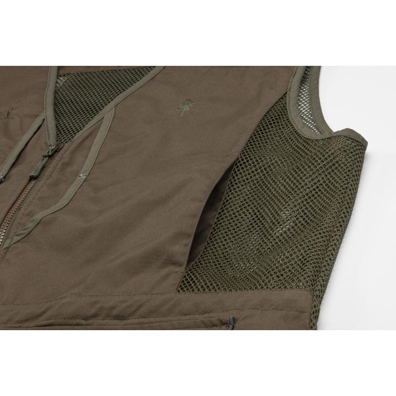 Pinewood Dog Sports 2.0 Vest Suede Brown/D.Olive S