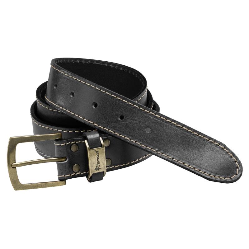 Pinewood Prestwick Belt Black 75cm