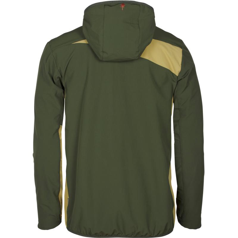 Pinewood Abisko Light Stretch Jacket Golden Hay/Mossgreen S