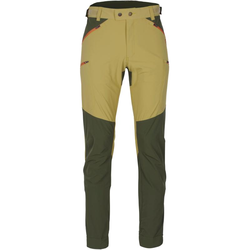 Pinewood Abisko Light Stretch Trouser Golden Hay/Mossgreen C46