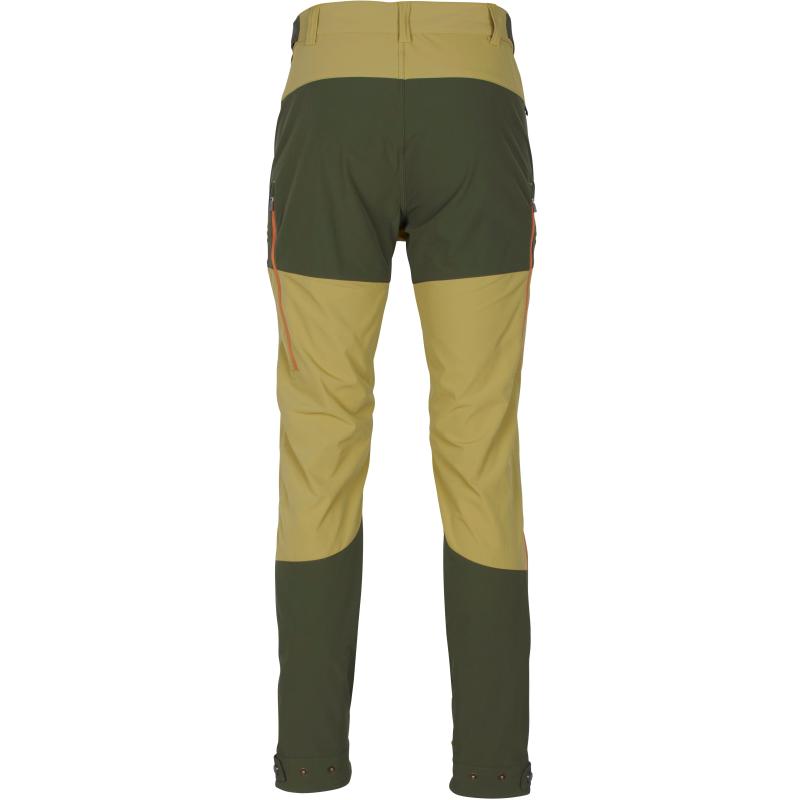 Pinewood Abisko Light Stretch Trouser Golden Hay/Mossgreen C46