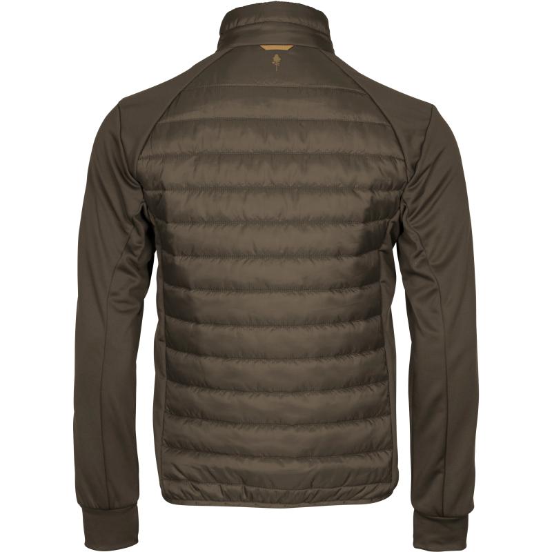 Pinewood Finnveden Hybrid Power Fleece Jacket Dusty Brown S