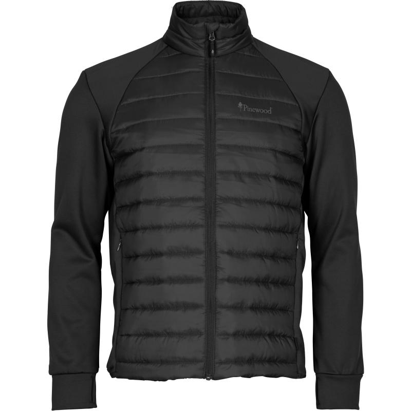 Pinewood Finnveden Hybrid Power Fleece Jacket Black S