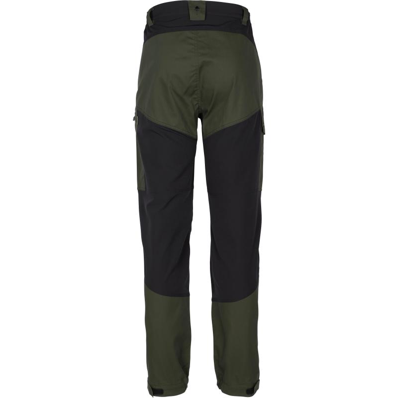 Pinewood Finnveden Trail Hybrid Trouser Black/Mossgreen C46