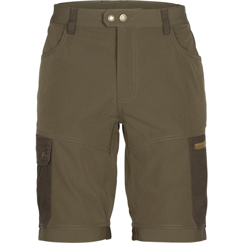 Pinewood Finnveden Trail Hybrid Shorts Earth Brown/D.Olive C46