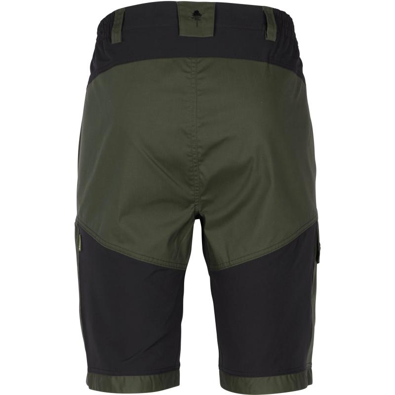 Pinewood Finnveden Trail Hybrid Shorts Black/Mossgreen C46