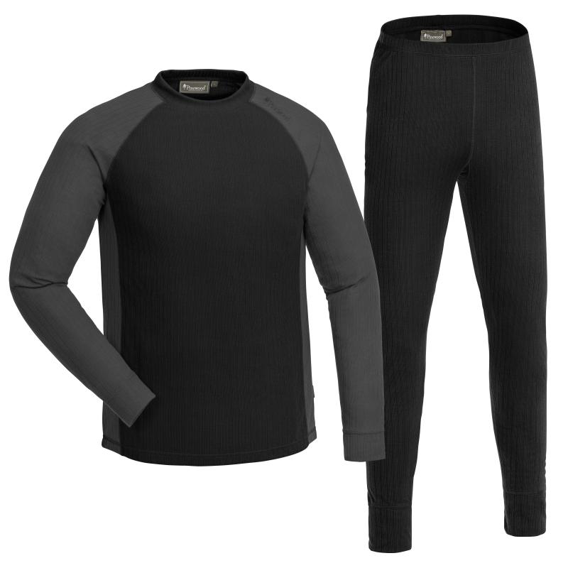 Pinewood Finnveden Baselayer Black/D.Grey M