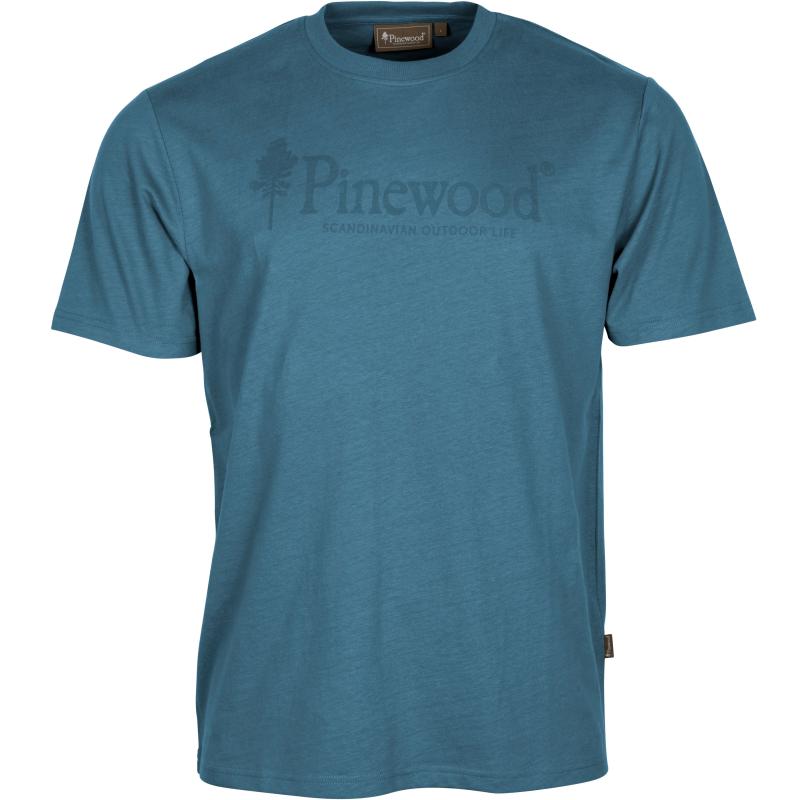 Pinewood Outdoor Life T-Shirt Azur Blue S