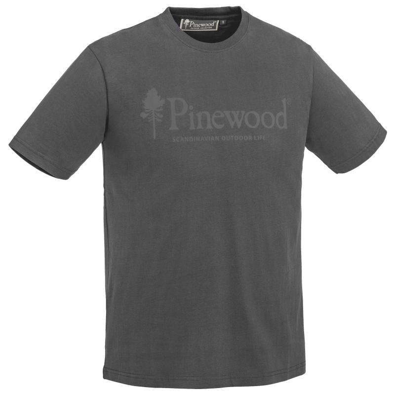 Pinewood Outdoor Life T-Shirt D.Anthracite S