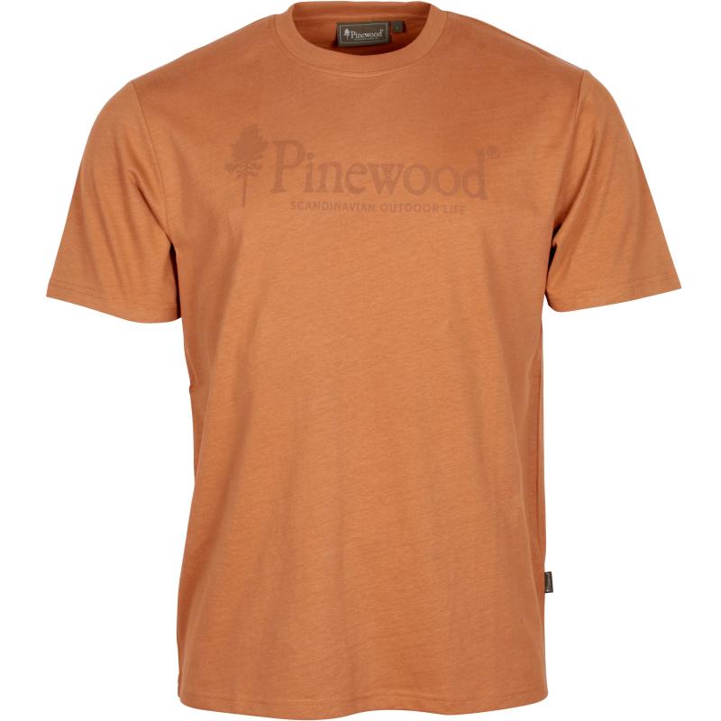 Pinewood Outdoor Life T-Shirt L.Terracotta S