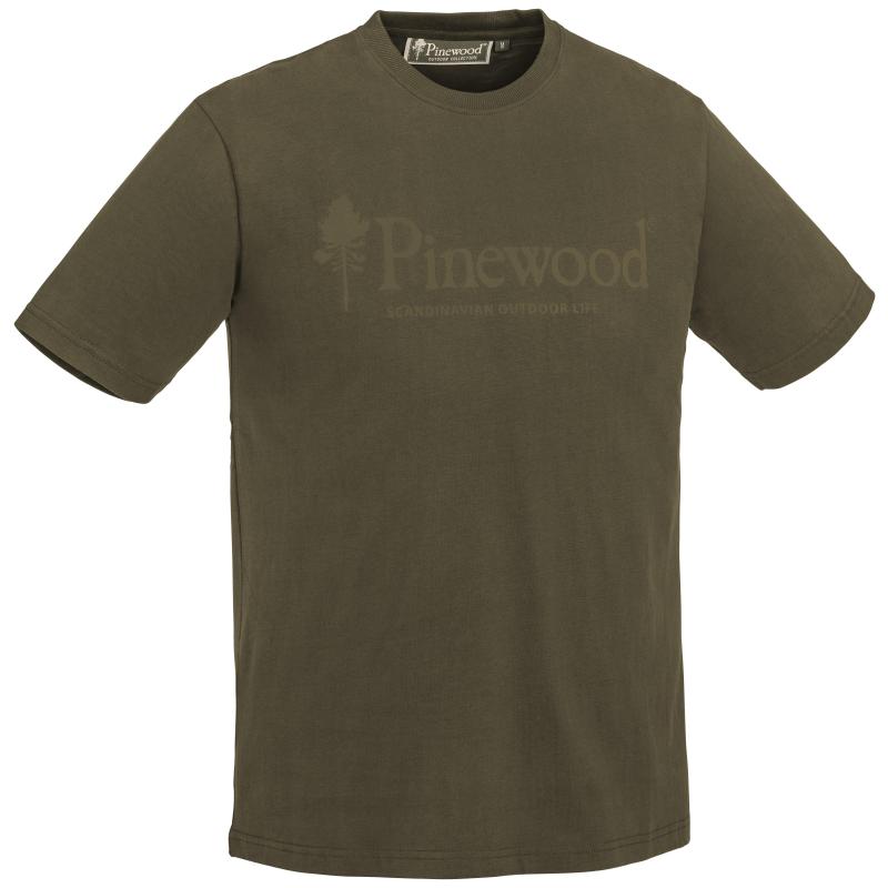 Pinewood Outdoor Life T-Shirt H.Olive S