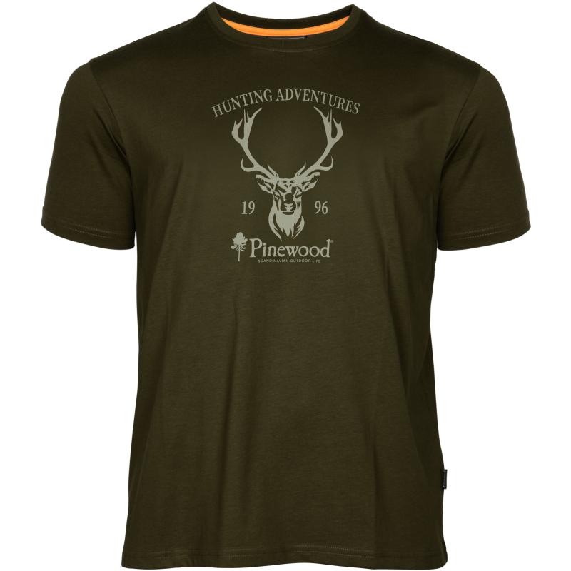 Pinewood Red Deer T-Shirt Green S