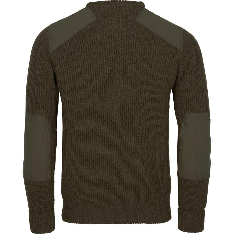 Pinewood Lappland Rough Sweater Mossgreen Melange S