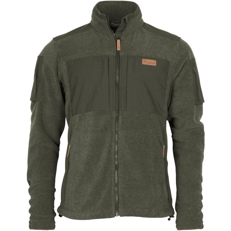 Pinewood Lappland Rough Fleece Jacket Olive Melange/D.Olive M