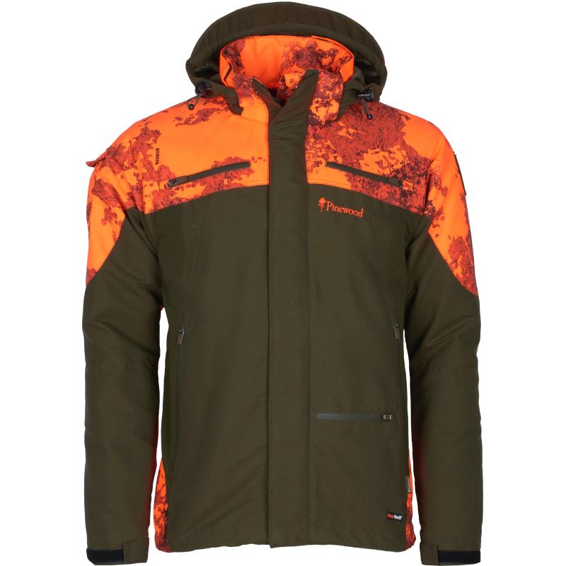 Pinewood Hunter Pro Xtr 2.0 Camou Jacke Mossgreen/Strata Blaze S