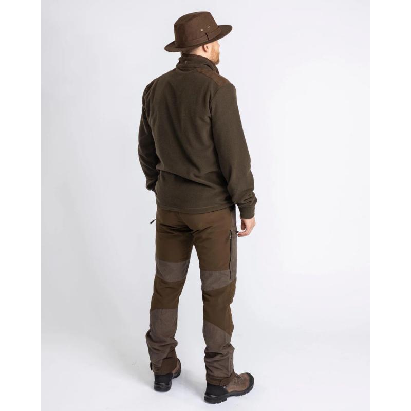 Pinewood Småland Hunters Half Zip Fleece Sweater H.Brown M