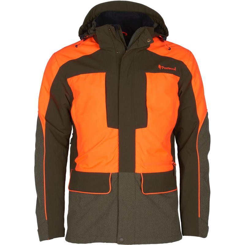 Pinewood Thorn Resistant Jacket Mossgreen/Orange S