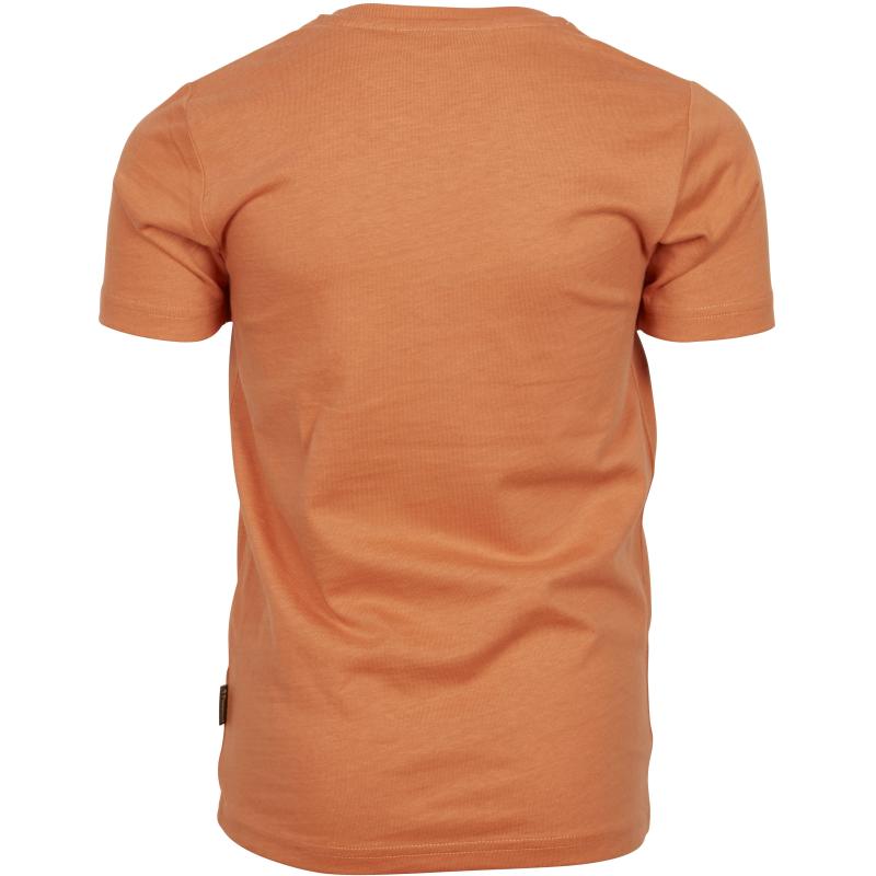 Pinewood Outdoor Life Kids T-Shirt L.Terracotta 116