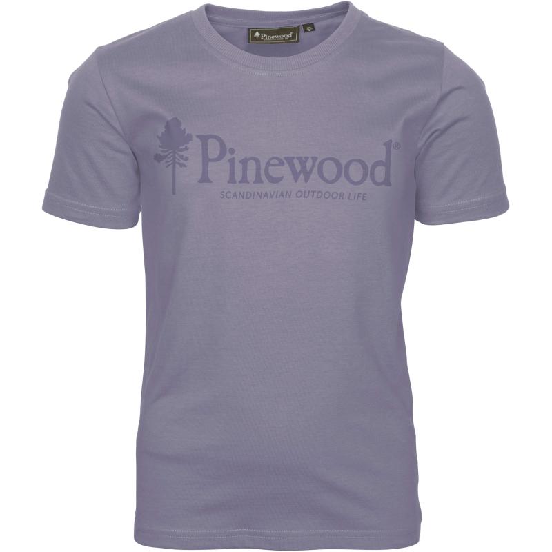 Pinewood Outdoor Life Kids T-Shirt L.Lilac 116