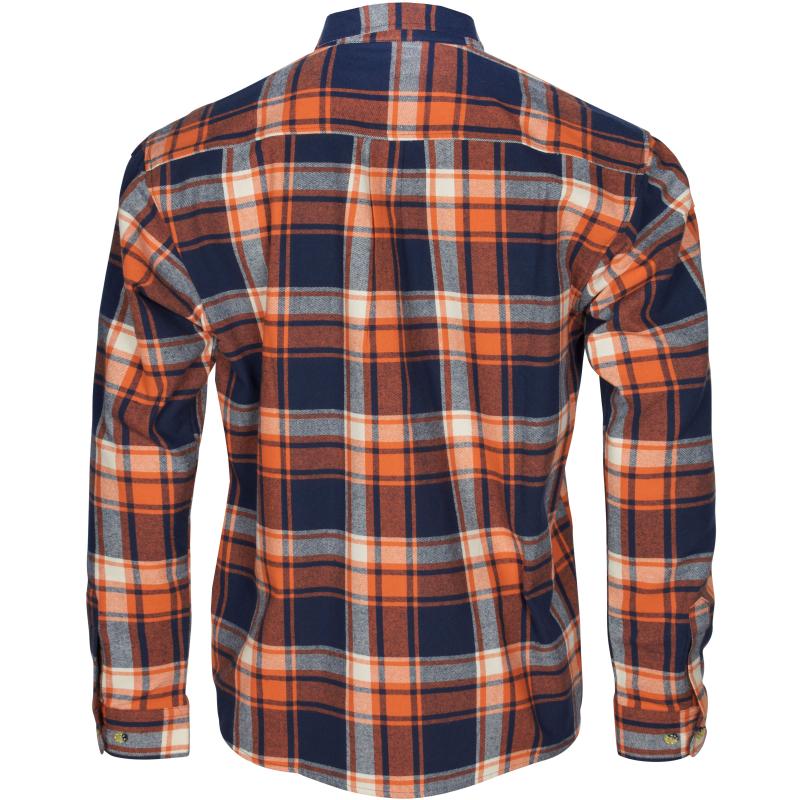 Pinewood Härjedalen Shirt Navy/Orange M