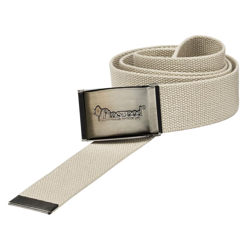 Pinewood Canvas Belt Beige Unisize