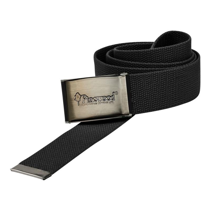 Pinewood Canvas Belt Black Unisize