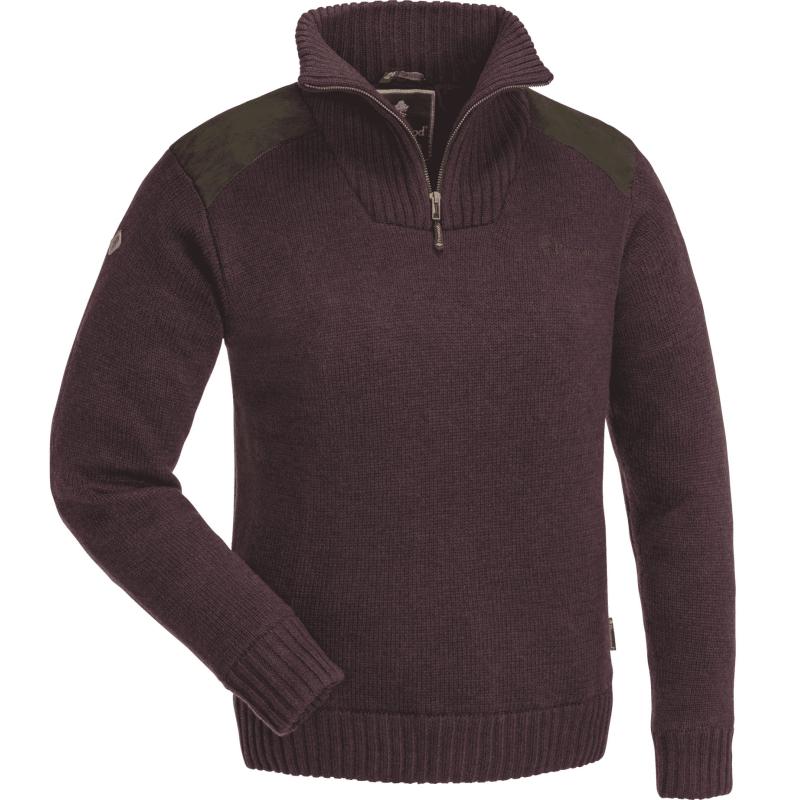 Pinewood Hurricane Women Sweater D.Burgundy Melange L