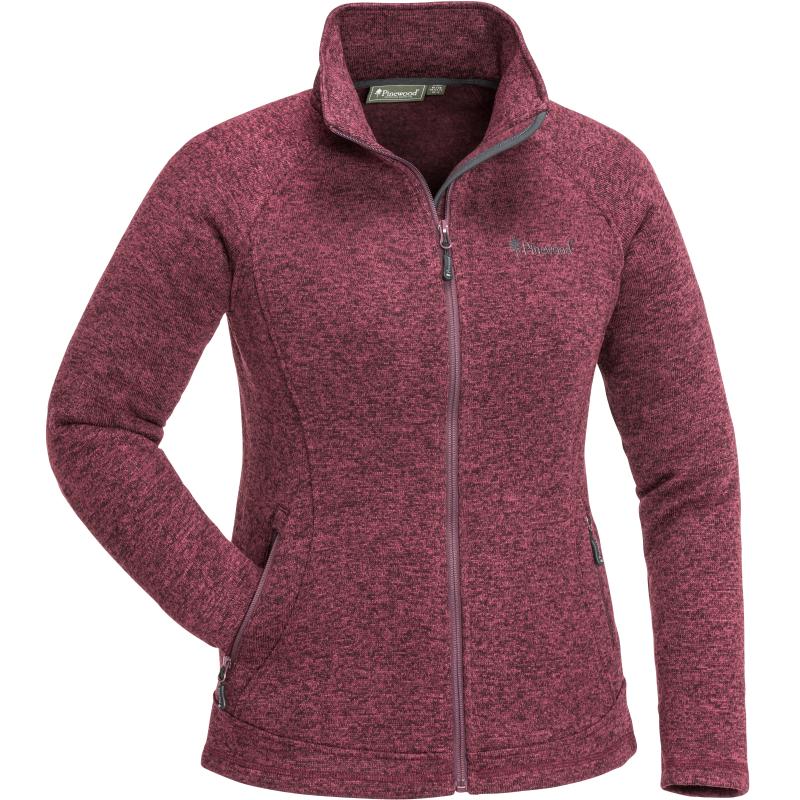 Pinewood Gabriella Women Knitted Jacket Plum Melange S