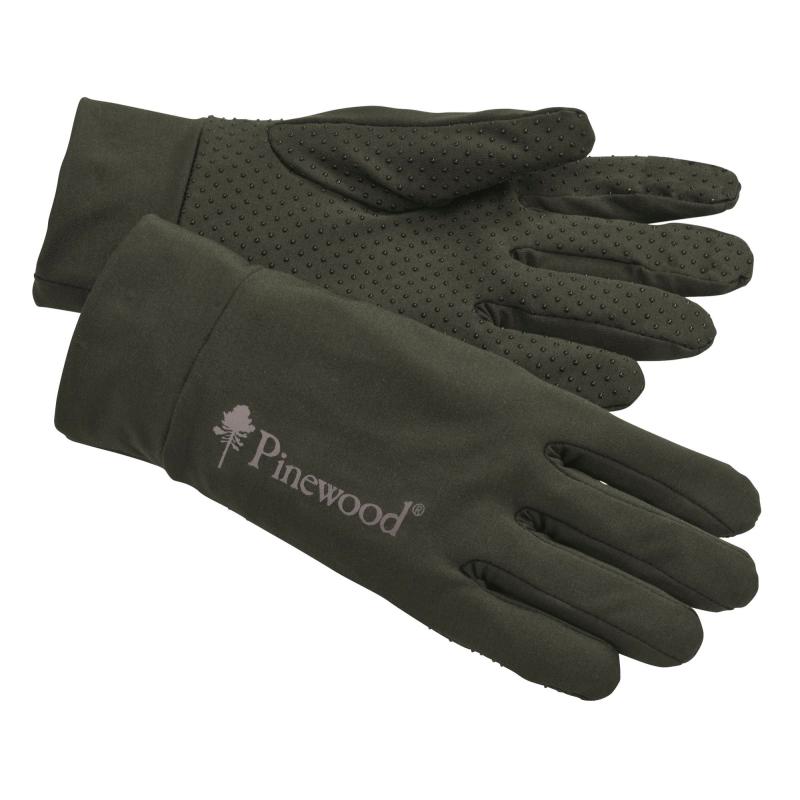 Pinewood Thin Liner Glove Mossgreen XS-S