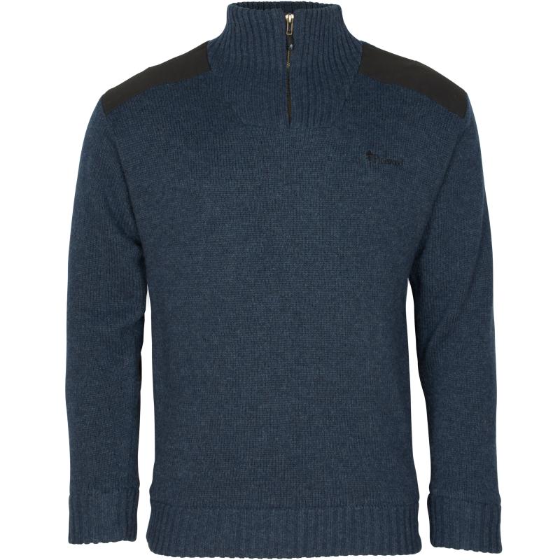 Pinewood Hurricane Sweater D.Navy Melange S