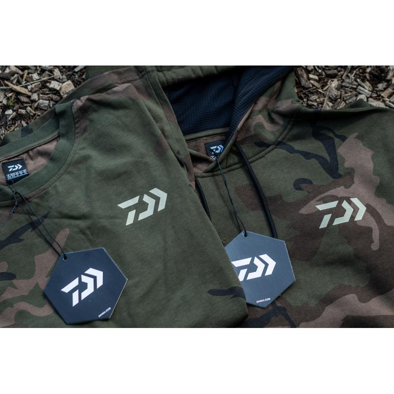 Daiwa Carp Camo Hoodie M