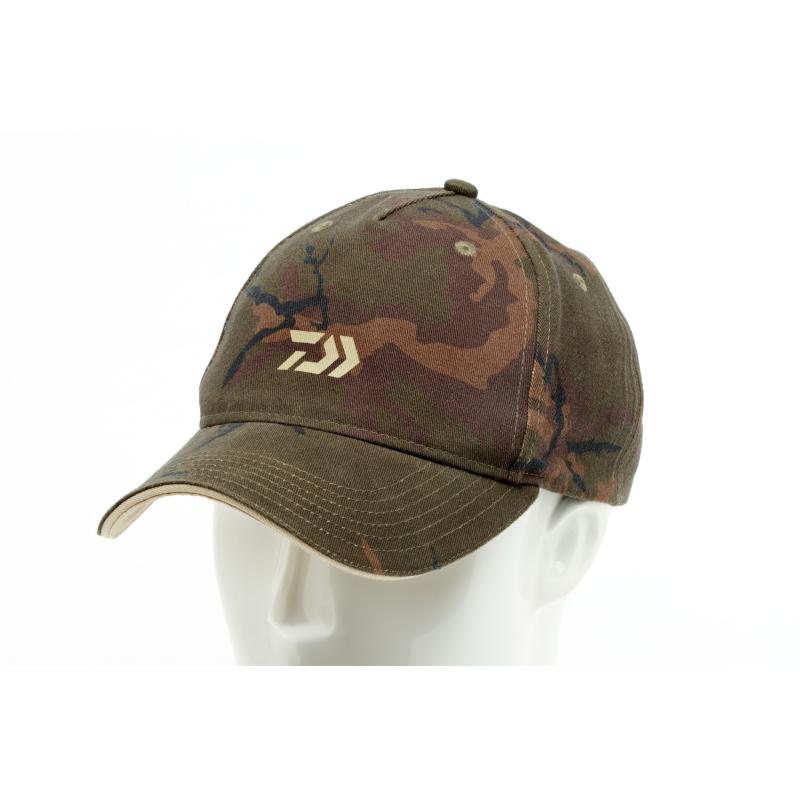 Daiwa carp camo peaked cap