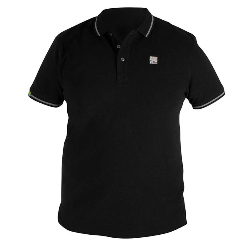 Preston Black Polo - Xl