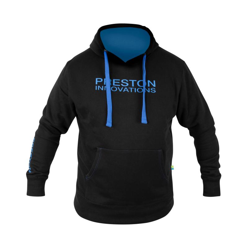 Preston Logo Hoodie Black - Small