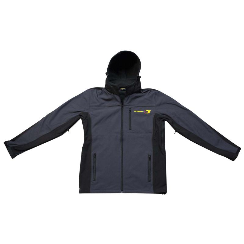 FTM Jacke Softshell FTM grau Gr. 5XL