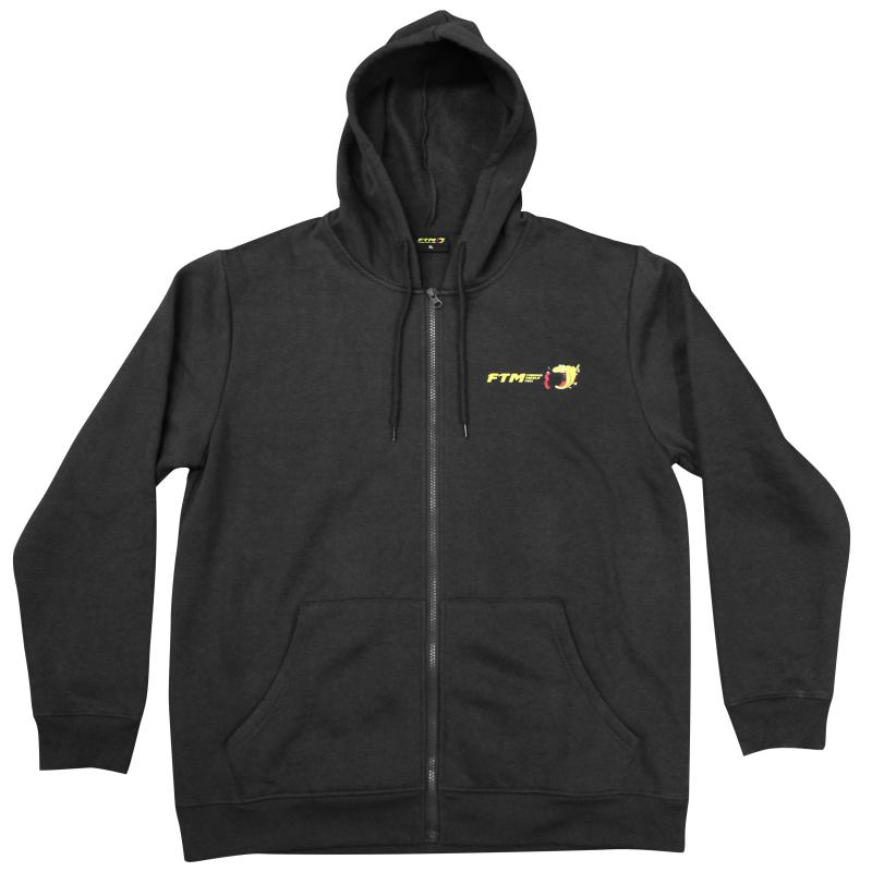 Fishing Tackle Max Hoody mit Zipper grau Gr. L