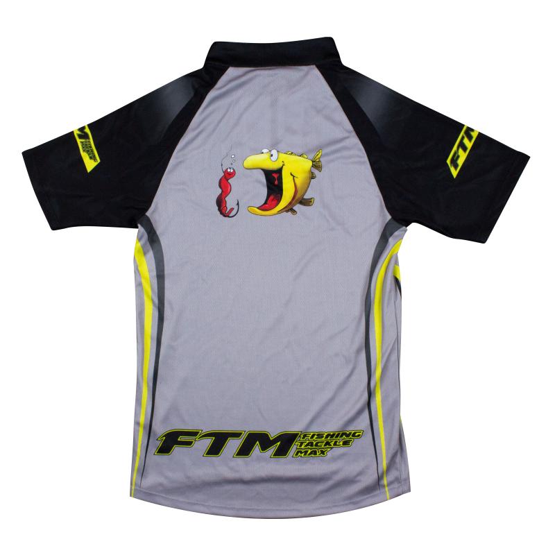 Fishing Tackle Max Shirt FTM-Evo- kurz Gr. M