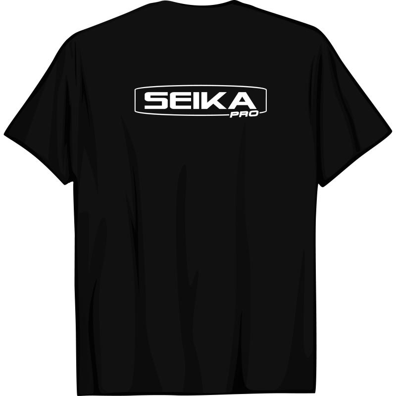 Fishing Tackle Max Seika Pro T-Shirt schwarz Gr. L