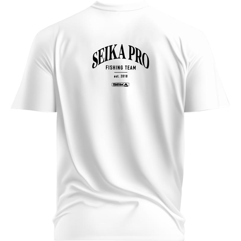 Fishing Tackle Max Seika Pro T-Shirt weiß Gr. L