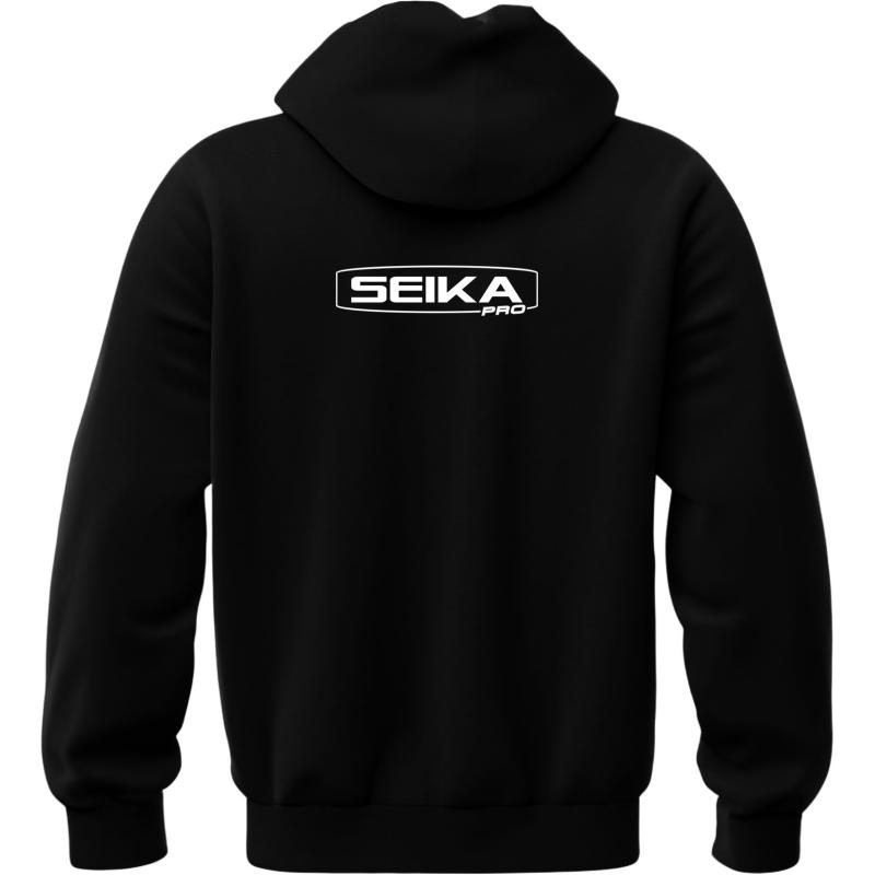 Fishing Tackle Max Seika Pro Hoodie schwarz Gr. L