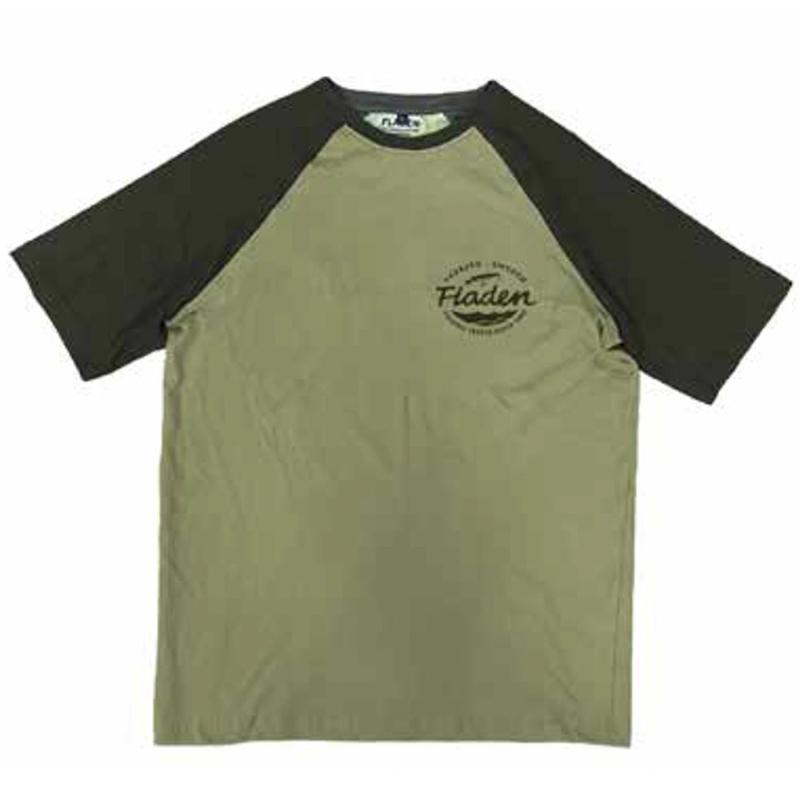 Fladen T-shirt duo green Perch L