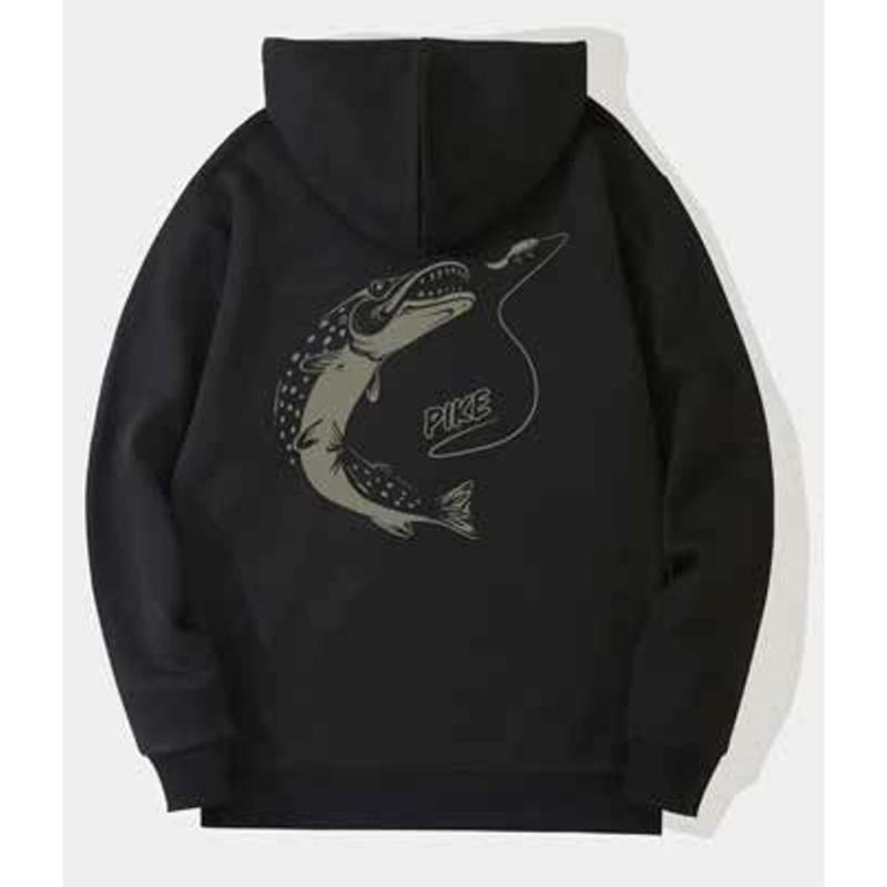 Fladen Hoody jacket black pike L