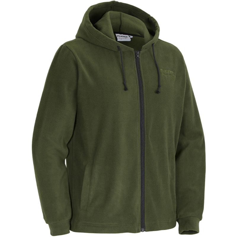 Fladen Hoody Fleece jacket dark green L